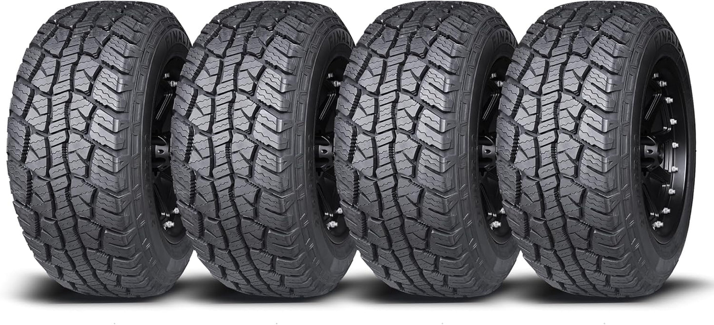 Set of 4 (FOUR)  Terreno A/T LT265/70R18 10 Ply 124S Load Range E SUV Light Truck All Season All Terrain Tire 265/70/18 (Tire Only) + Road Hazard Warranty Included 265/70/18