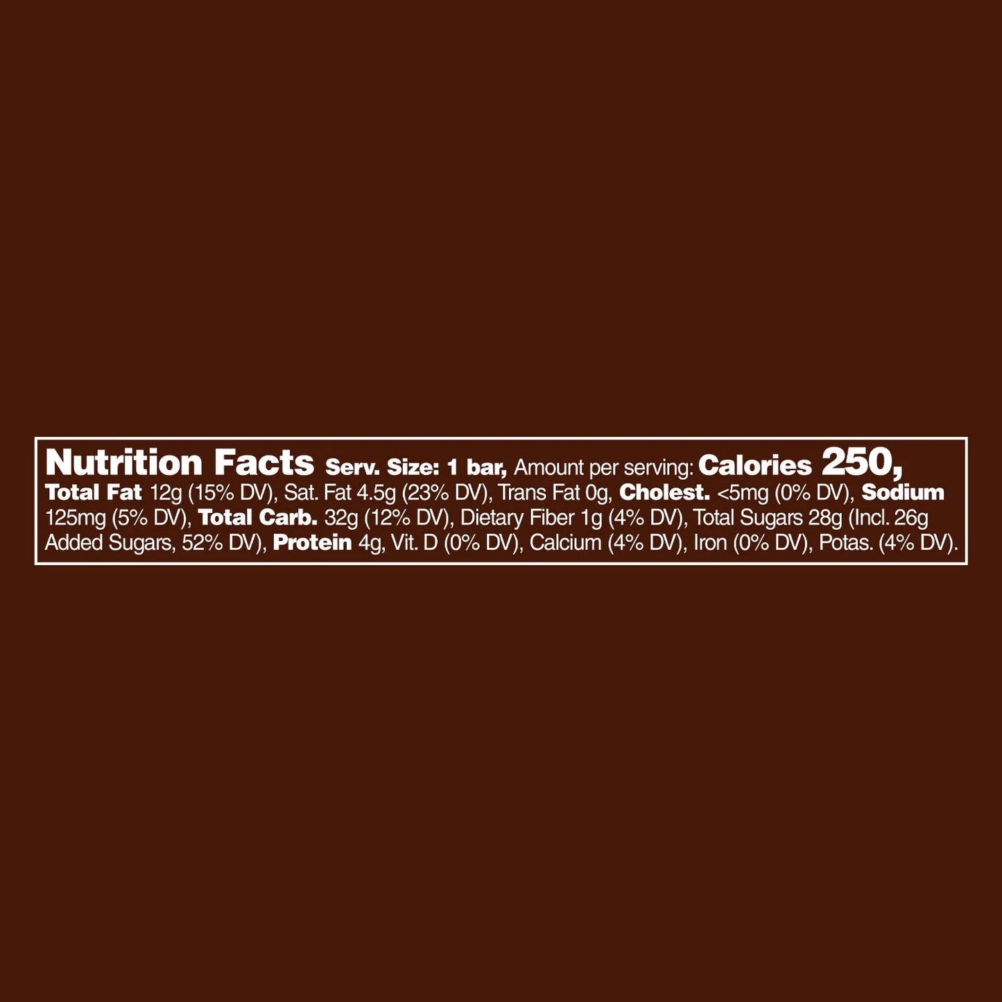 Full Size Bulk Chocolate Candy Bars - 1.86 Oz Bar - 48 Ct Box