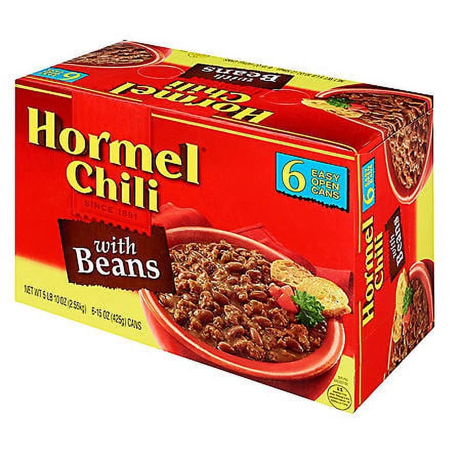 Chili with Beans, 6 Pk./15 Oz.