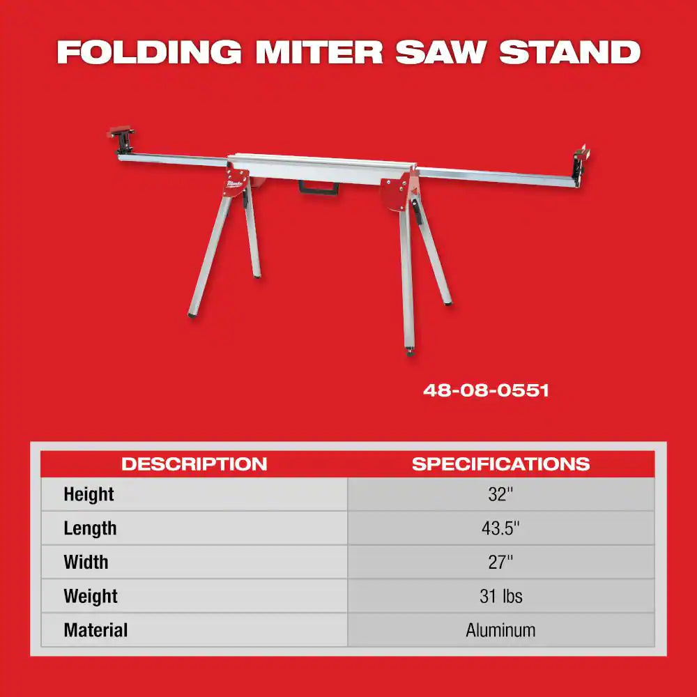 Folding Miter Saw Stand