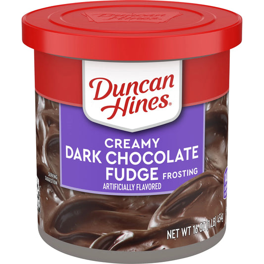 Creamy Dark Chocolate Fudge Frosting, 16 Oz