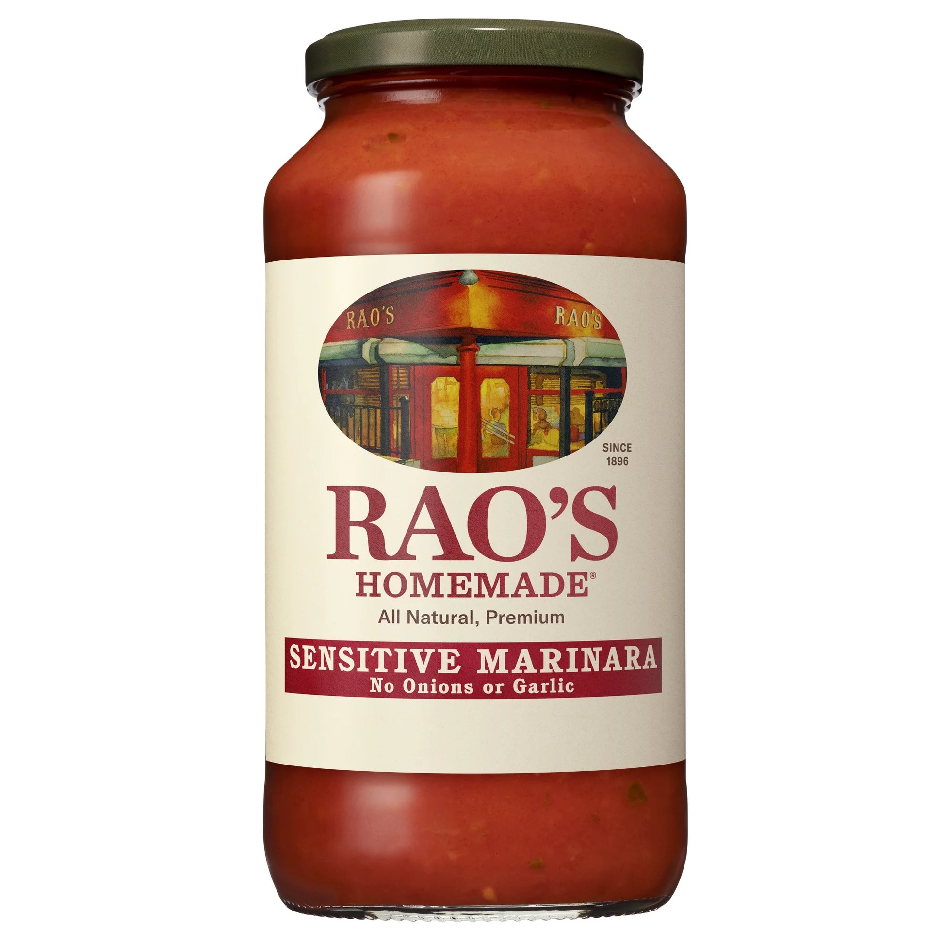 Sensitive Marinara Pasta Sauce, Keto Friendly, Low Carb 24 Oz