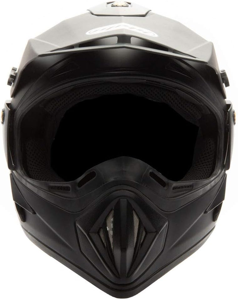 Adult Motorcycle off Road Helmet DOT - MX ATV Dirt Bike Motocross UTV - with Goggles