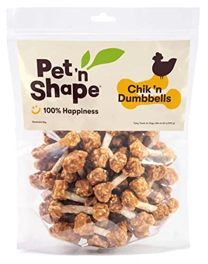 Chik 'N Rice Dumbbells Dog Treats - 2 Pounds