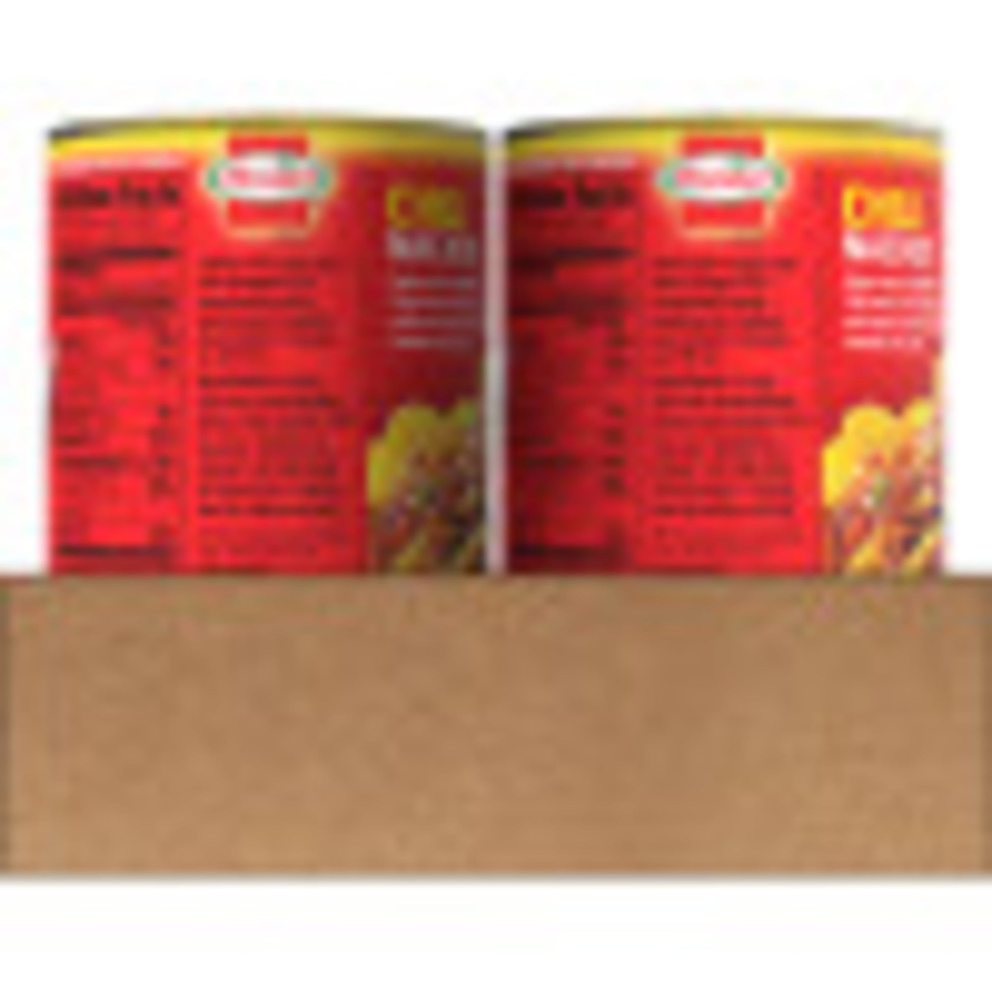 Chili with Beans, Beef, No Artificial Ingredients, 15 Oz Steel Can (4 Pack)