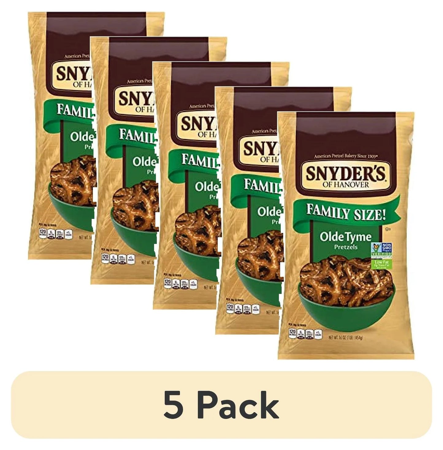 (5 Pack)  Olde Tyme Pretzel - 16 Oz - 2 Pk