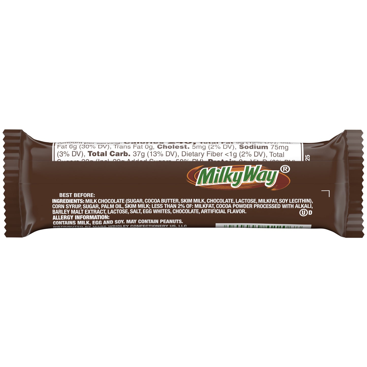 Milk Chocolate Candy Bar, Full Size - 1.84 Oz Bar