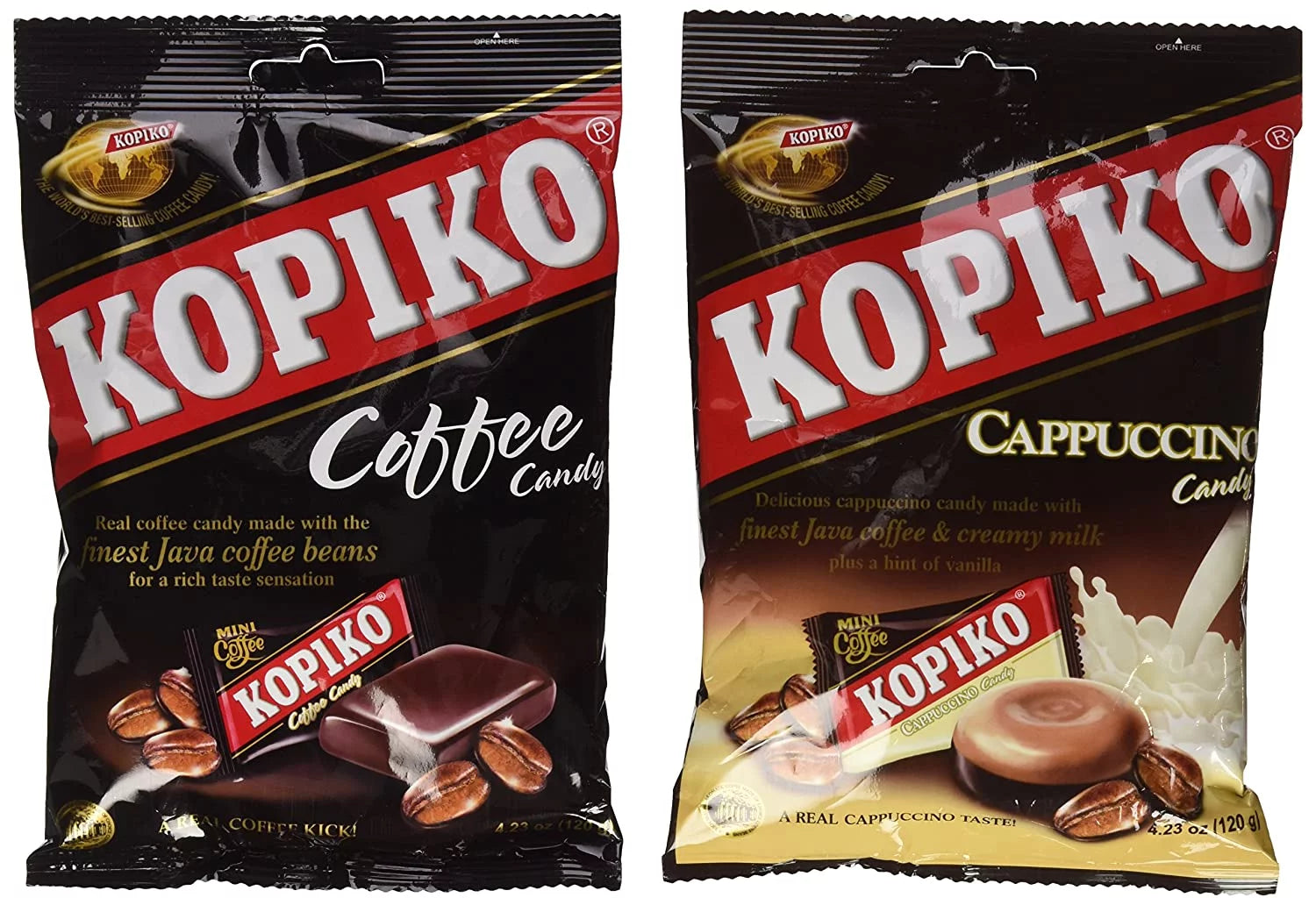 Candy Variety Pack (Coffee and Cappuccino), 4.23 Ounce (Pack of 2)