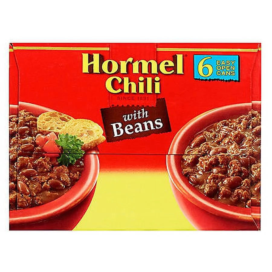 Chili with Beans, 6 Pk./15 Oz.