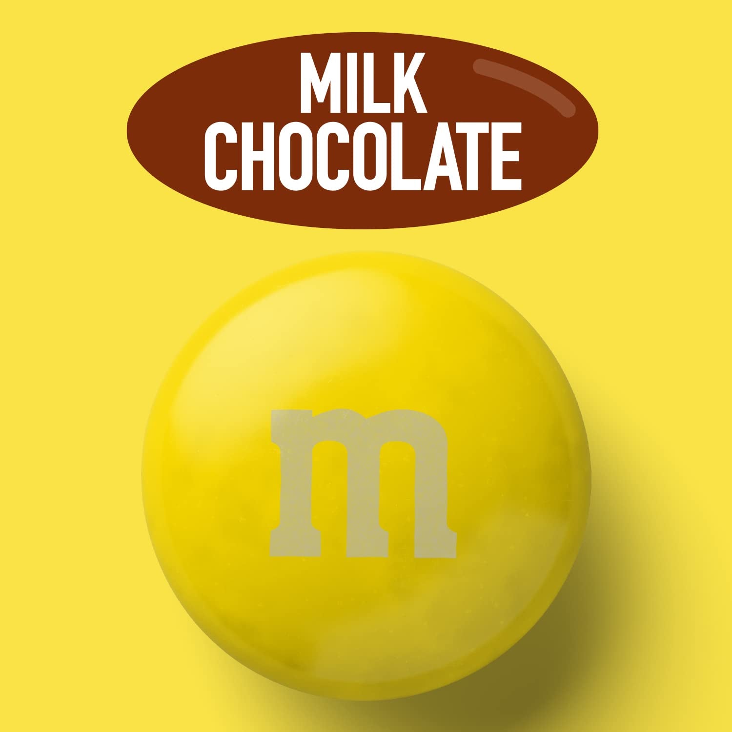 Mym&M’S Milk Chocolate Candy, Single Color, Yellow, 5-Pound Bulk Bag (Pack of 1)