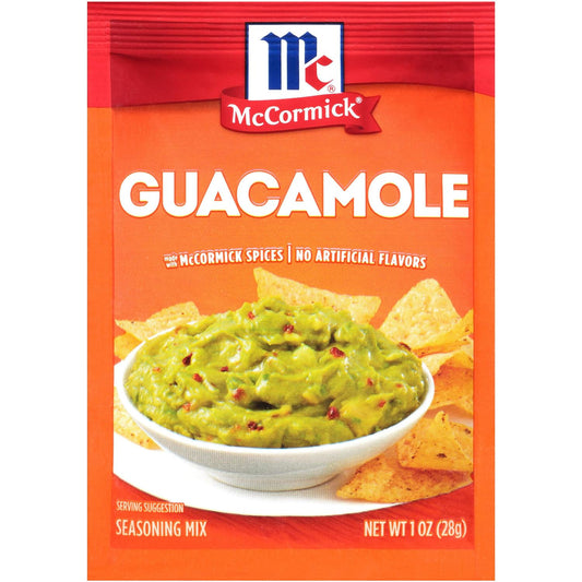 Mccormick Guacamole Seasoning Mix, 1 Oz (Pack of 12)