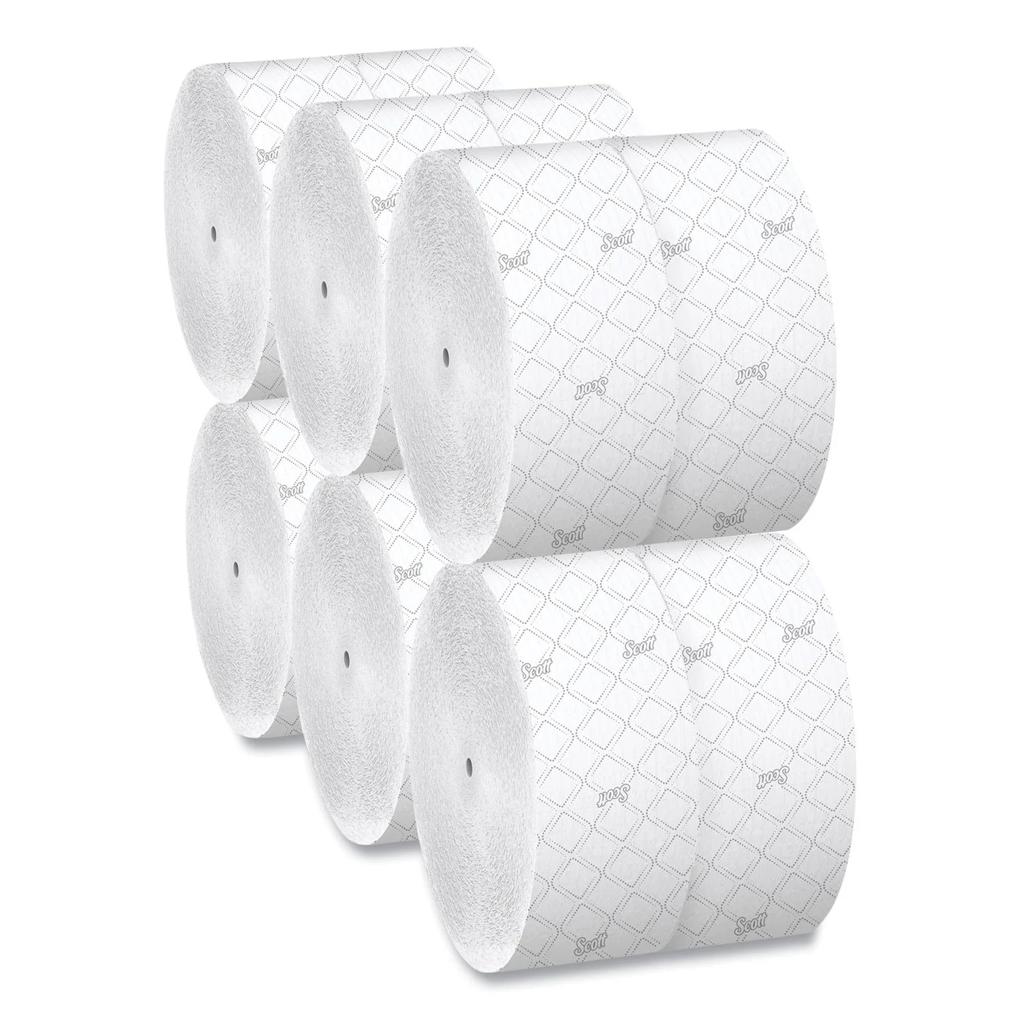 Essential Coreless JRT, Septic Safe, 2-Ply, White, 1150 Ft, 12 Rolls/Carton