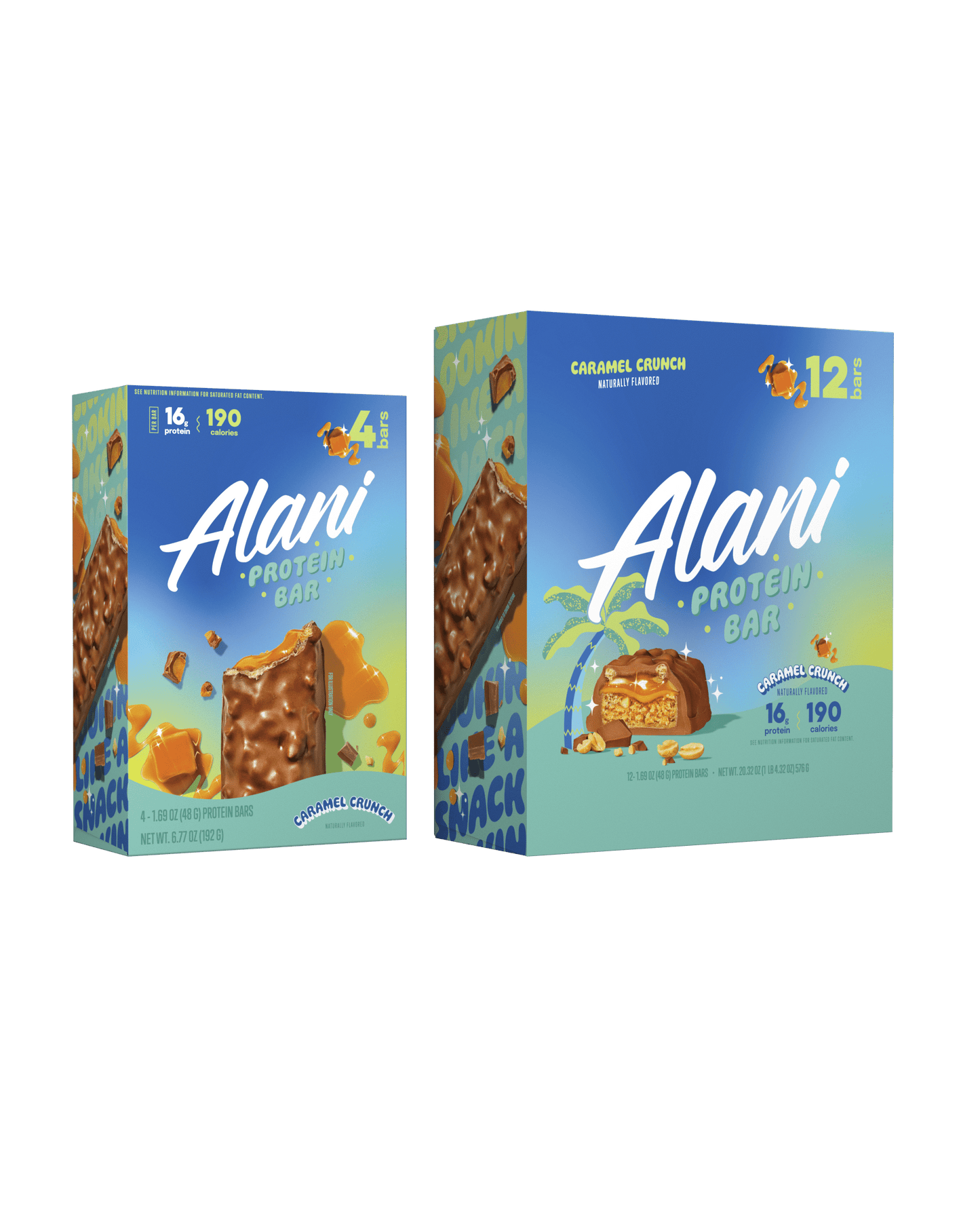Supplements Alani Protein Bar - Caramel Crunch 4Pk