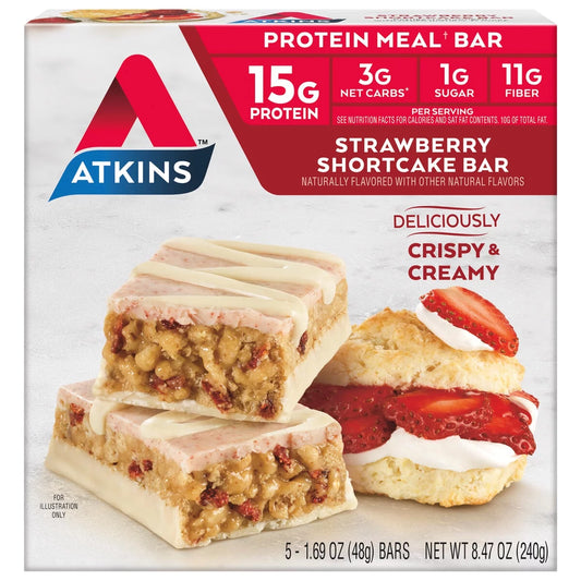 Strawberry Shortcake Meal Bar 5Pk