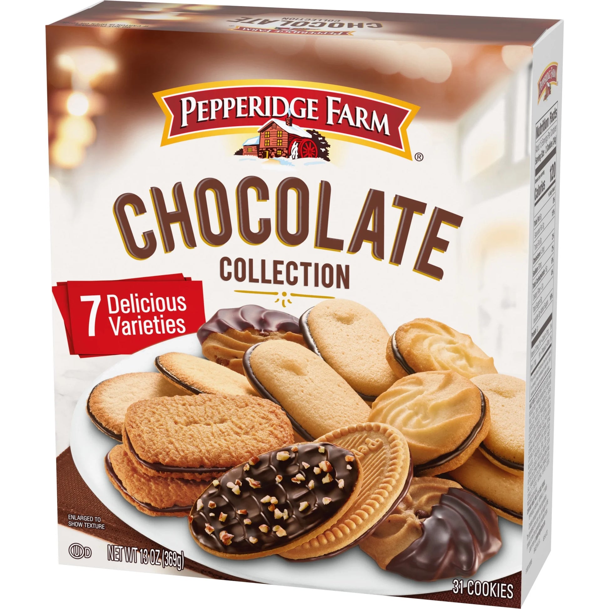 Cookies Chocolate Collection, 7 Cookie Varieties, 13 Oz. Box