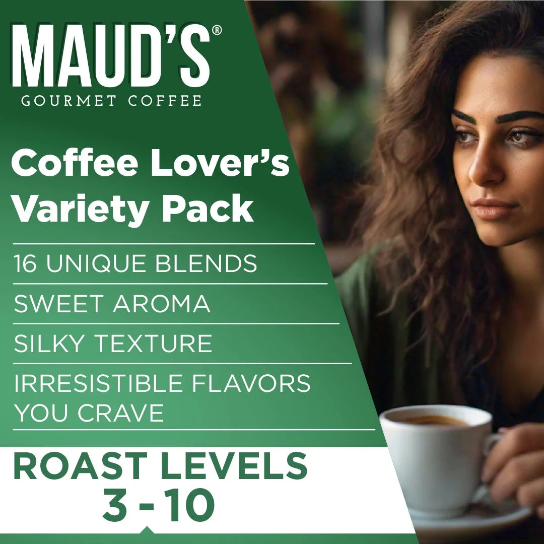 Coffee Lover'S Variety Pack (16 Blend Variety Pack), 40Ct. Solar Energy Produced Recyclable Single Serve Variety Pack Coffee Pods - 100% Arabica Coffee California Roasted, Kcup Compatible