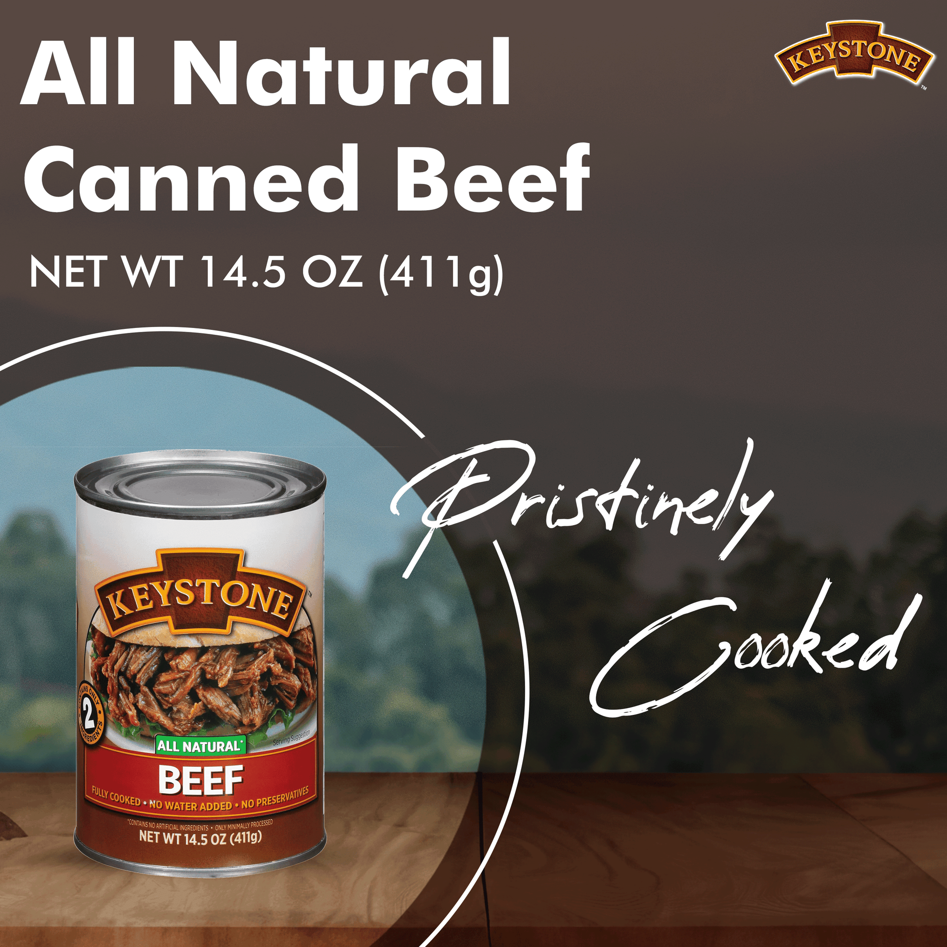 All Natural Beef, 14.5 Oz Can