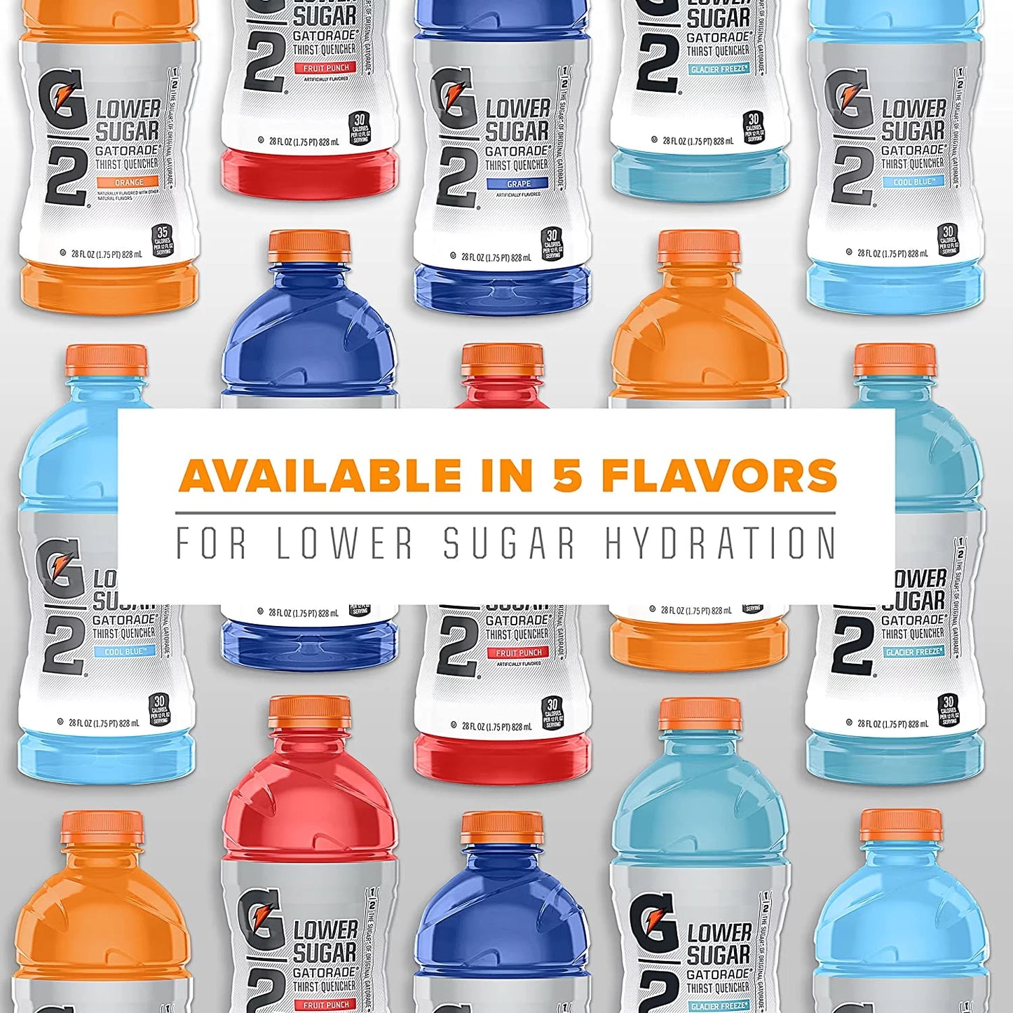 G2 Low Calorie Sports Drink Variety Pack, 20 Fl. Oz. 12 Count